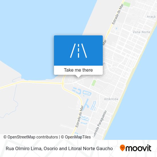Rua Olmiro Lima map