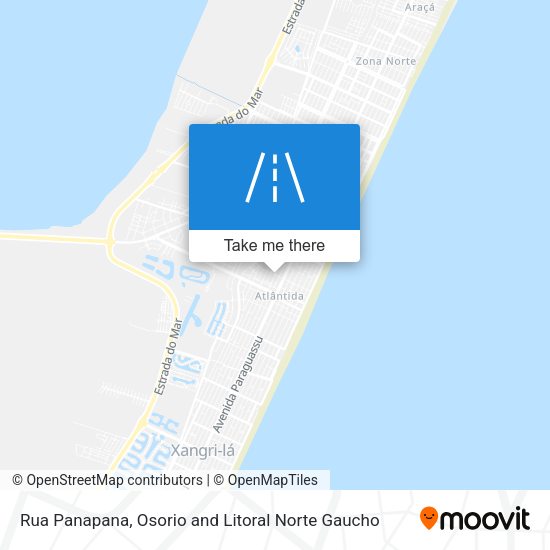 Rua Panapana map