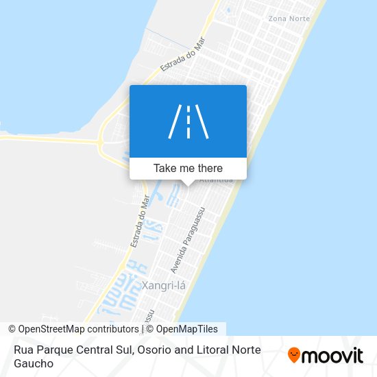 Rua Parque Central Sul map