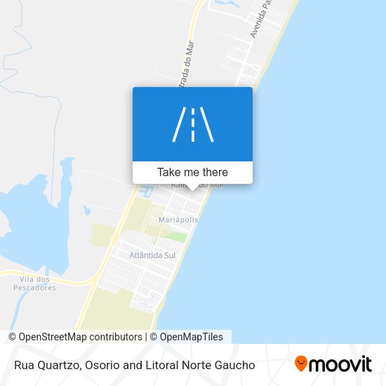 Rua Quartzo map