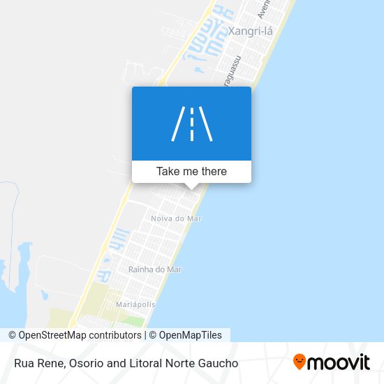 Rua Rene map