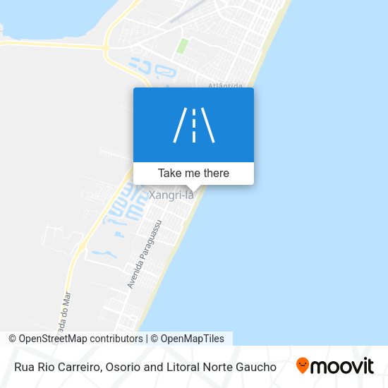 Rua Rio Carreiro map