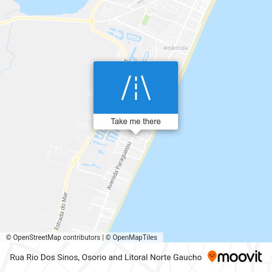Rua Rio Dos Sinos map