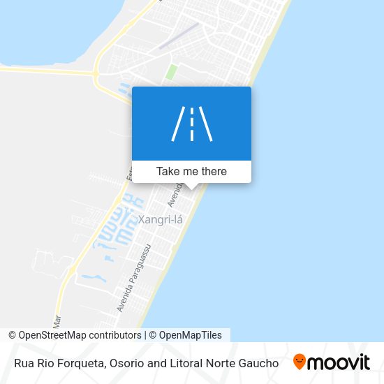 Rua Rio Forqueta map