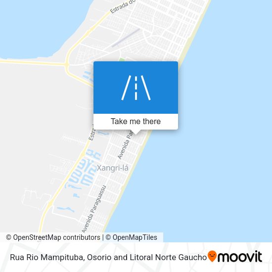 Rua Rio Mampituba map