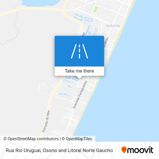 Rua Rio Uruguai map
