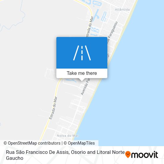Rua São Francisco De Assis map