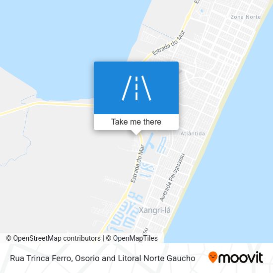 Rua Trinca Ferro map