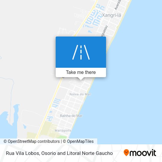 Rua Vila Lobos map