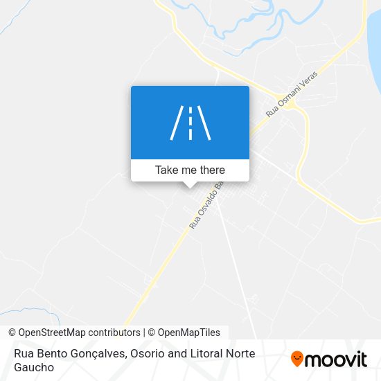 Rua Bento Gonçalves map