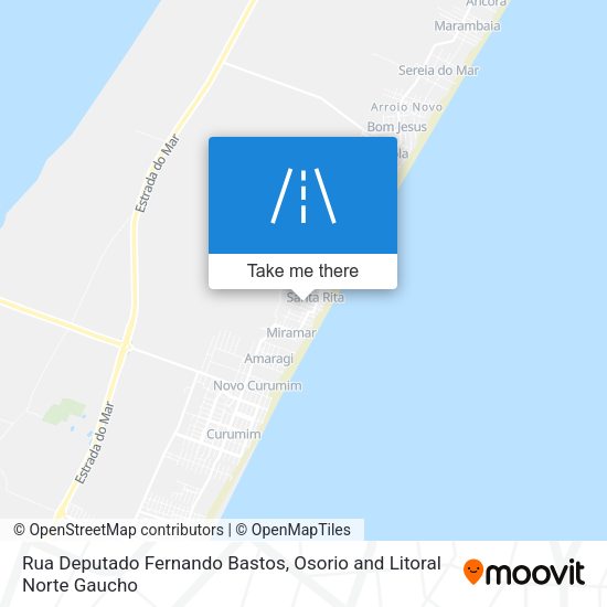 Rua Deputado Fernando Bastos map