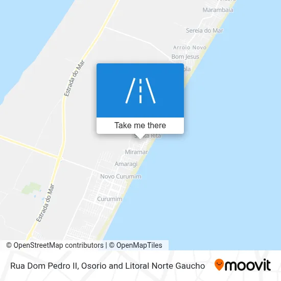 Rua Dom Pedro II map