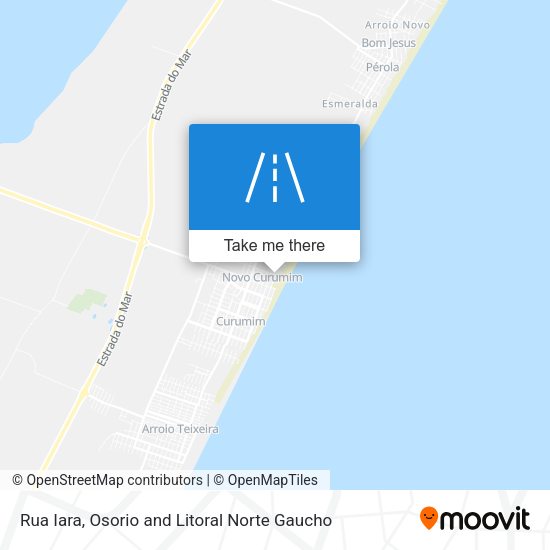 Rua Iara map