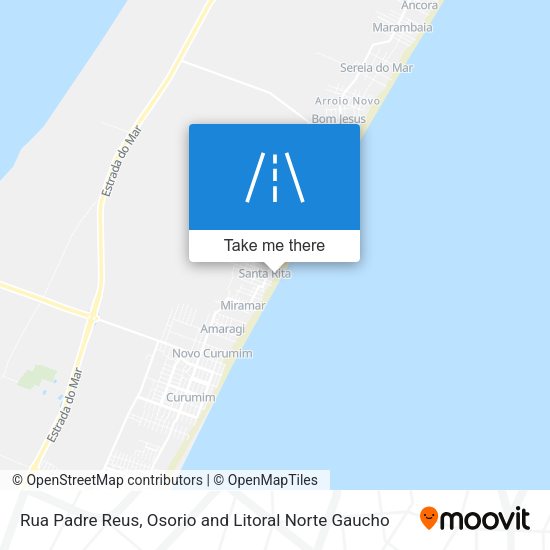 Rua Padre Reus map
