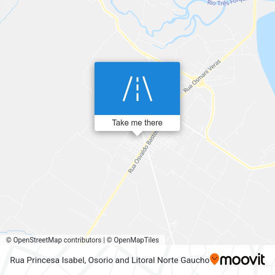 Rua Princesa Isabel map