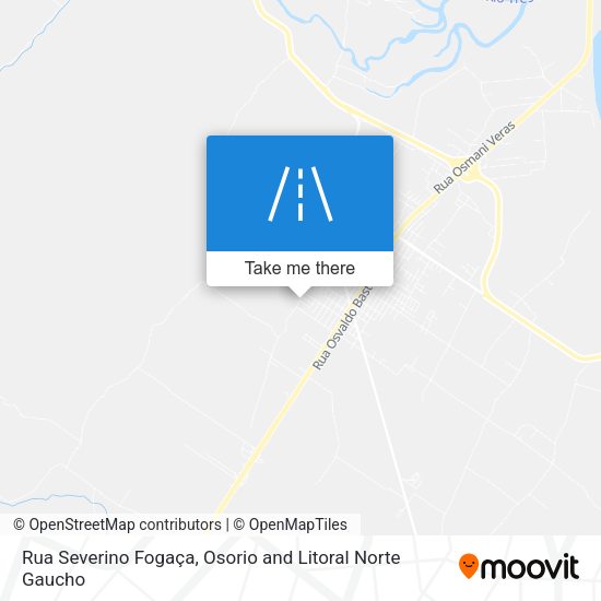 Rua Severino Fogaça map