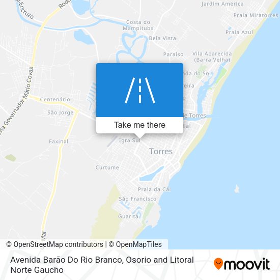 Avenida Barão Do Rio Branco map