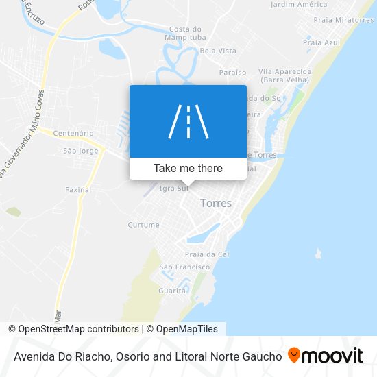 Avenida Do Riacho map