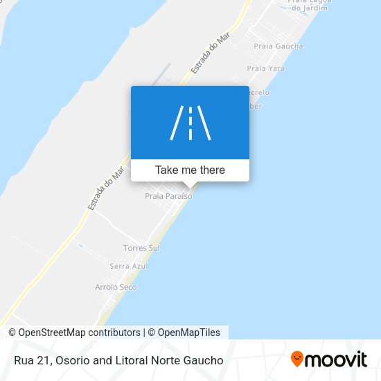 Rua 21 map