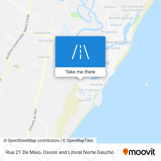 Rua 21 De Maio map