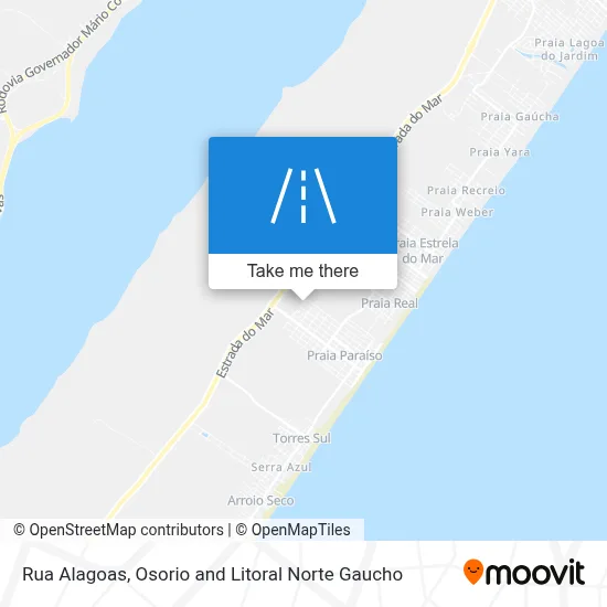 Rua Alagoas map