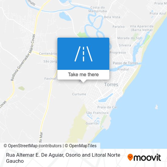 Rua Altemar E. De Aguiar map