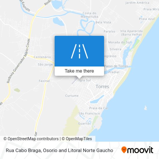 Rua Cabo Braga map