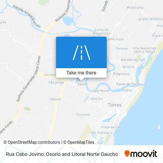 Rua Cabo Jovino map