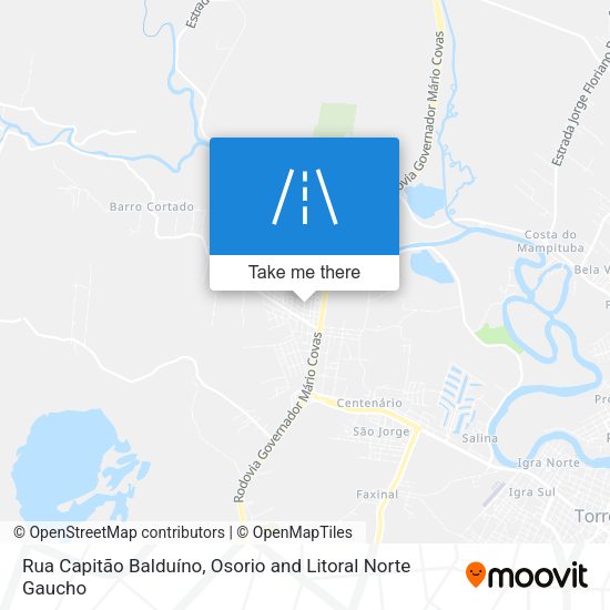 Rua Capitão Balduíno map