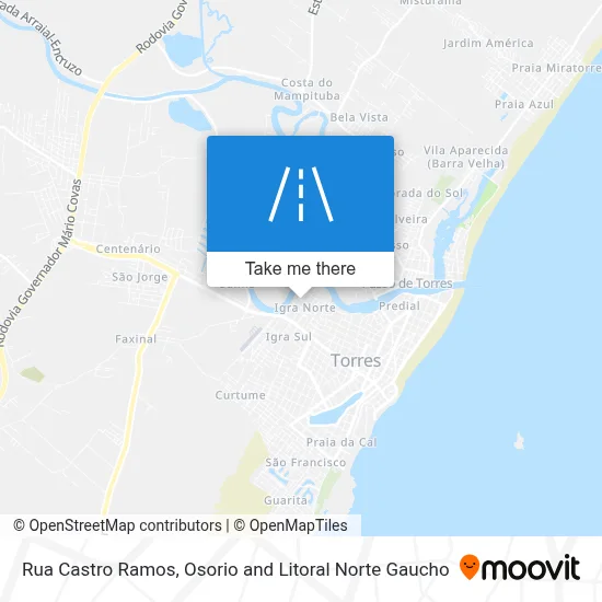 Rua Castro Ramos map