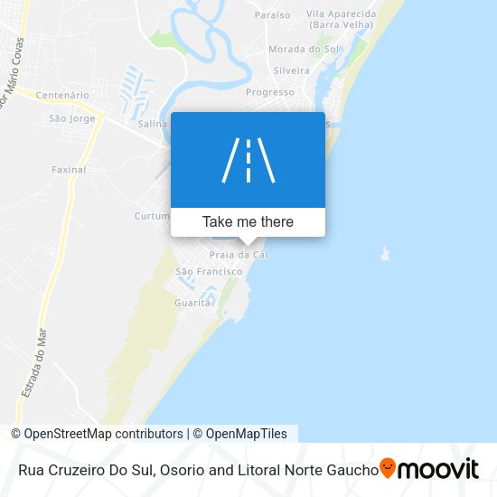 Rua Cruzeiro Do Sul map
