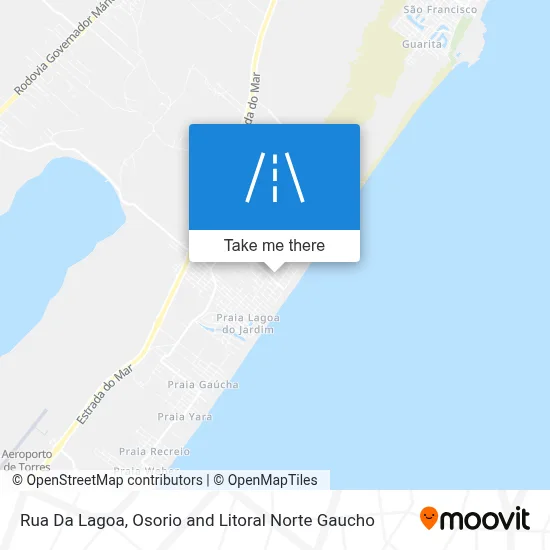 Rua Da Lagoa map