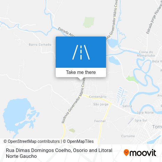 Rua Dimas Domingos Coelho map