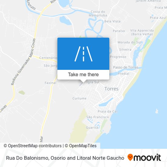 Rua Do Balonismo map