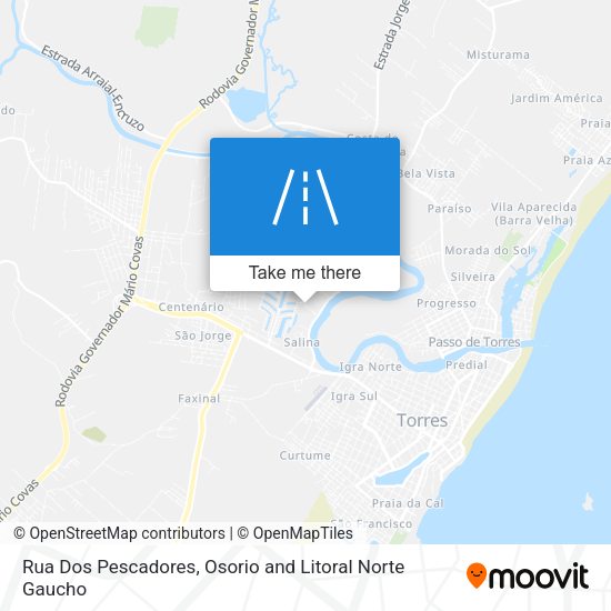 Rua Dos Pescadores map
