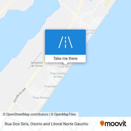 Rua Dos Siris map