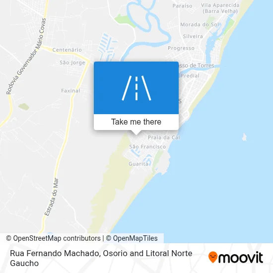 Rua Fernando Machado map