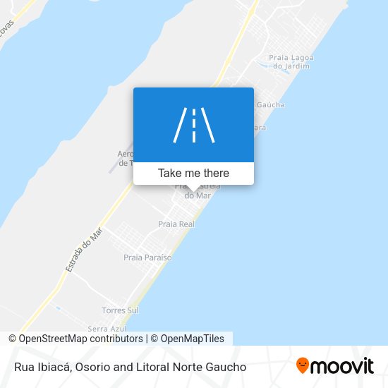 Rua Ibiacá map