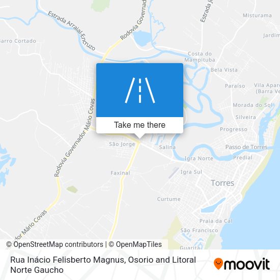 Rua Inácio Felisberto Magnus map