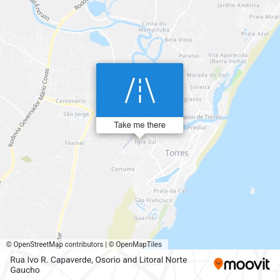Rua Ivo R. Capaverde map