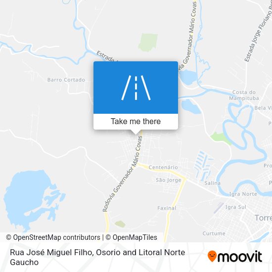 Rua José Miguel Filho map