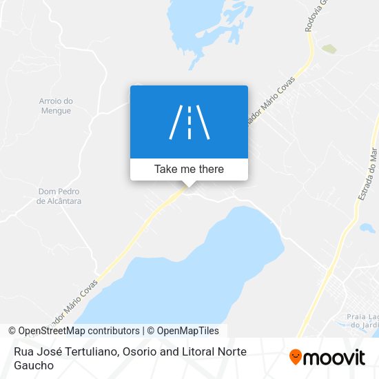 Rua José Tertuliano map