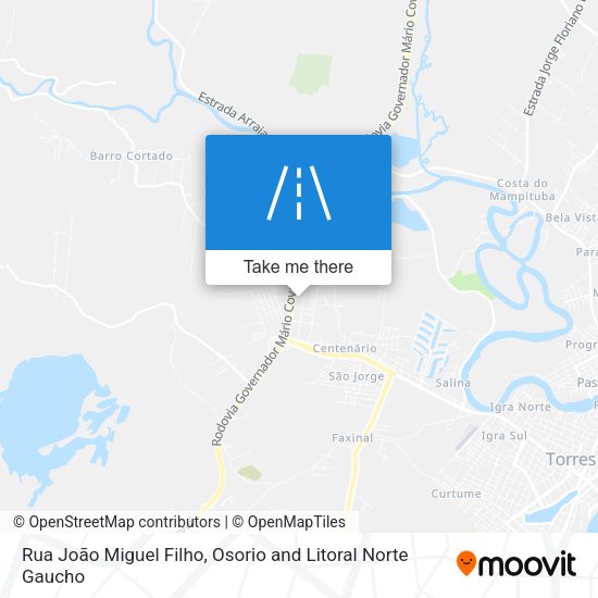 Rua João Miguel Filho map