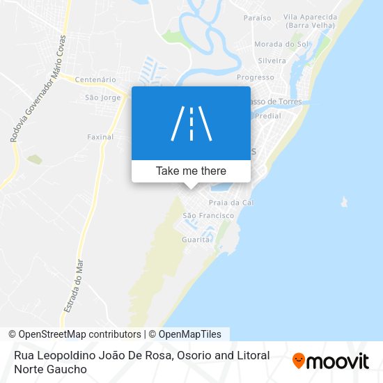 Rua Leopoldino João De Rosa map