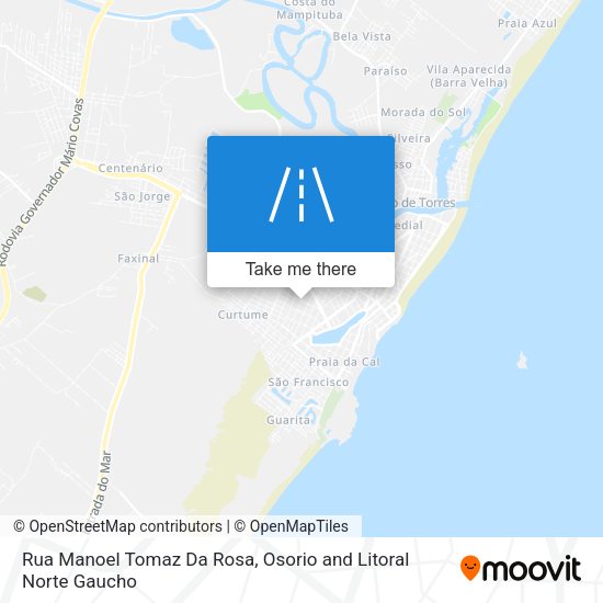 Rua Manoel Tomaz Da Rosa map