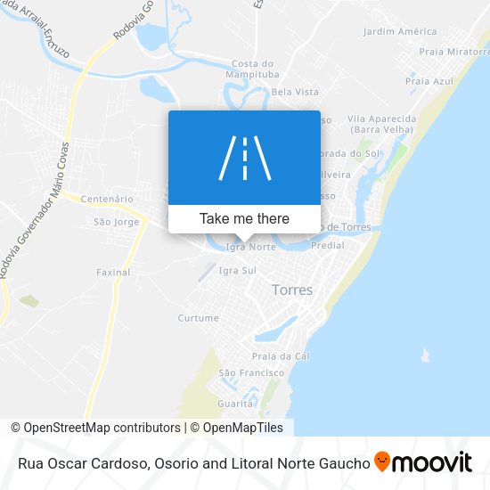 Rua Oscar Cardoso map