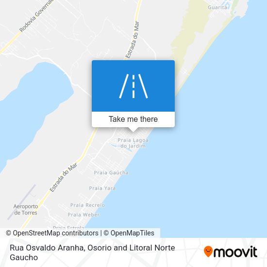Rua Osvaldo Aranha map