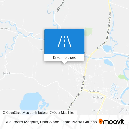 Rua Pedro Magnus map