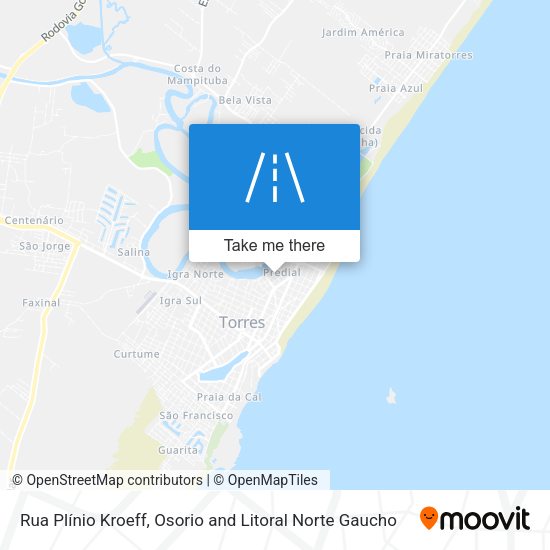 Rua Plínio Kroeff map