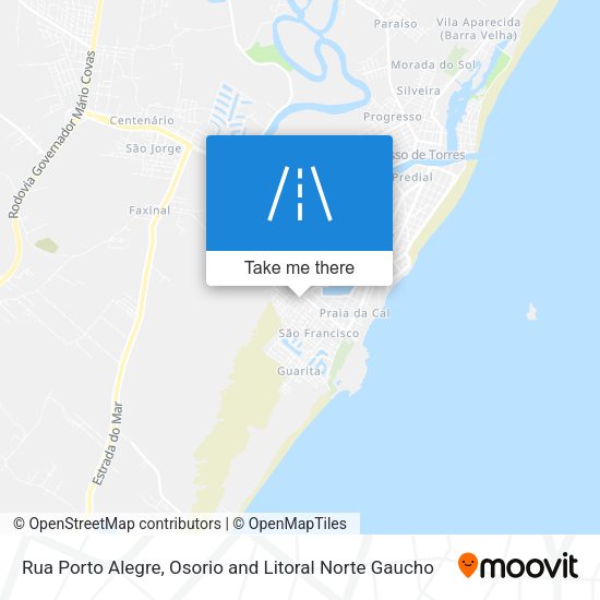 Rua Porto Alegre map